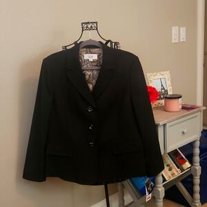 NWT LeSuit Dark Brown Suit Jacket, Size 16P